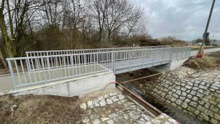 Kompozitní lávka pro pěší a cyklisty ve Vodňanech