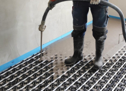 Samonivelační stěrka Cemix NIVELA EASY jemná - aplikace