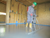 6. Nivelace litého potěru CEMFLOW