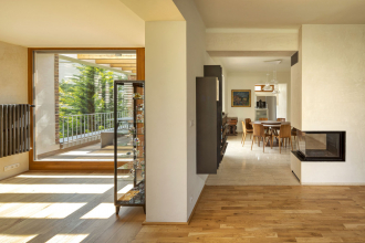 Rekonstrukce vily v Praze Dejvicích