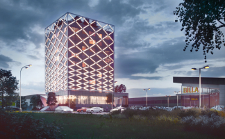 ALFA TOWER - vizualizace