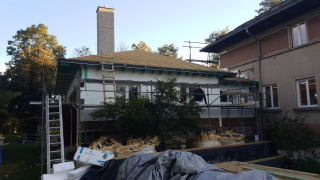 Rekonstrukce mateřské školy v Hevlíně (zdroj: Bramac)