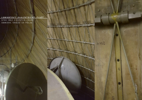 Laminátový dialektrický plášť je dle stavebně-technického průzkumu bez zjevných závad, obnovena bude vnější UV fólie