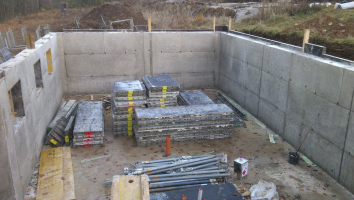 14. Hotová bílá vana