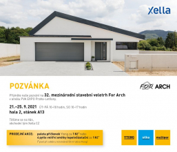 Xella představí na veletrhu FOR ARCH 2021 kompletní sortiment včetně velkoformátových tvárnic