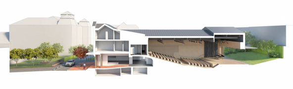 Rekonstrukce a dostavba kina v České Kamenici