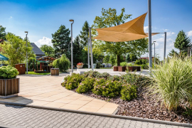 Revitalizace veřejné prostranství v Dobraticích (zdroj: PRESBETON)