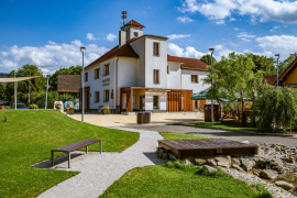 Revitalizace veřejné prostranství v Dobraticích (zdroj: PRESBETON)