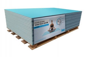 Nová akustická deska Knauf BLUE AKUSTIK