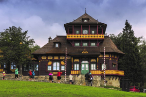 Obnova objektu Národní kulturní památky areál Pustevny objekt Libušín