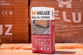 HELUZ TREND tepelněizolační zdicí a zakládací malta - zimní