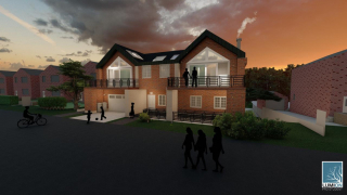 Kristýna Dusílková, SPŠS Mělník– Speciální ocenění Tondach kategorie Projekt rodinného domu