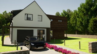 Veronika Marešová, SPŠ Letohrad - 3. místo kategorie Projekt rodinného domu