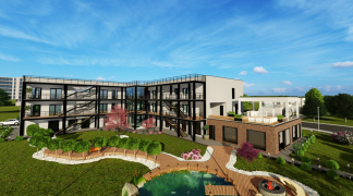 Karolína Urbanová, VOŠ a SPŠS Praha 1 - 1. místo kategorie Projekt občanské a bytové stavby