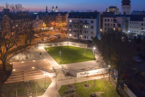 Revitalizace parku u Biskupství