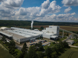 Závod Rigips v Horních Počaplech