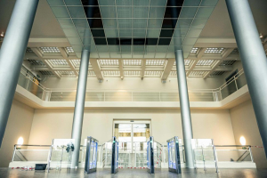 Provozní recepce, boční vchod (zdroj: WPP)