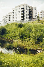 V areálu SUOMI se s dešťovou vodou hospodaří