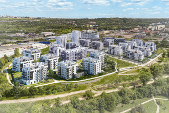 V areálu SUOMI se s dešťovou vodou hospodaří