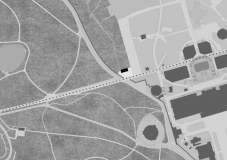 Situace: stavba je součástí obnovené cesty do Stromovky, jejímž návštěvníkům se chce areál více otevřít