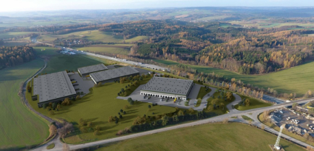 Vizualizace: průmyslová hala UDI Group bude dešťovou vodu ze střechy měnit na pitnou