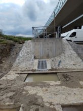 Dálniční obchvat u Prešova s kompozity MEA