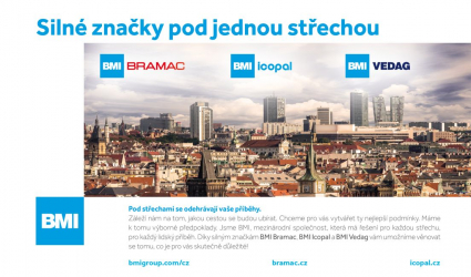 Sloučení společností BRAMAC střešní systémy spol. s r.o. a Icopal Vedag CZ s.r.o.