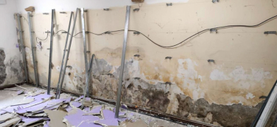 Dodatečná vnitřní hydroizolace s protiradonovou ochranou