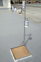 Senzory pro sledování exteriérových podmínek, tj. teploty, vlhkosti, větru a srážek