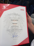 Úspěch obkladače Davida Voráčka na AustrianSkills v Salzburgu