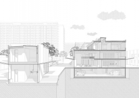 Reuse centrum v Severním městě - Dílny sídliště Ďáblice