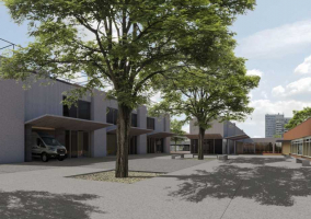 Reuse centrum v Severním městě - Dílny sídliště Ďáblice