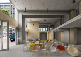 Reuse centrum v Severním městě - Dílny sídliště Ďáblice