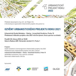 Ozvěny Urbanistického projektu roku 2021