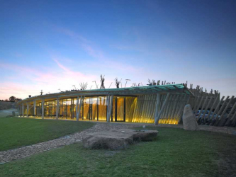 Klubovna golfového klubu Čertovo Břemeno (foto: Filip Šlapal)