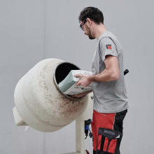 Zpracování Baumit ALL IN Betonu B 20