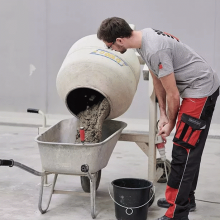 Zpracování Baumit ALL IN Betonu B 20