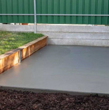 Ukázka realizace s využitím Baumit ALL IN Betonu B 20