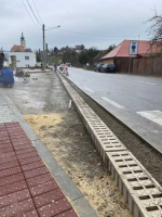 Vysoce odolné žlaby MEA DM 2000 v obci Čachtické paní