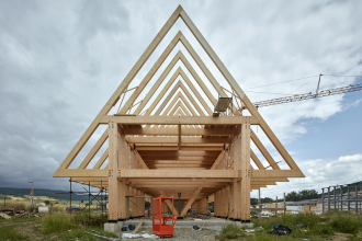 Administrativní budova Kloboucká lesní (foto: BoysPlayNice)