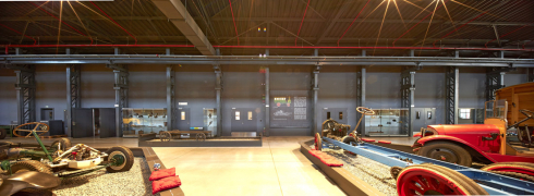 Přeměna výrobní haly na muzeum