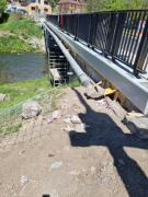 Spišská Sobota - římsy na mostě