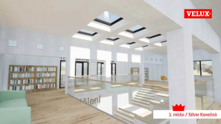 1. místo v kategorii Freestyle – jakýkoliv typ stavby: Knihovna, Silvie Konečná