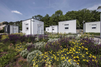 Data pro vývoj Baumit Klima omítek jsou získávány z výzkumného centra Baumit Viva Research Park v rakouském Wopfingu