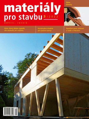 Materiály pro stavbu 3/2022