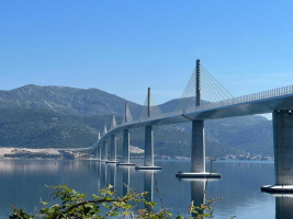 Most Pelješac (zdroj: Česká Doka)