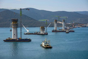 Most Pelješac (zdroj: Česká Doka)