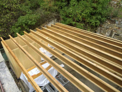 Z průběhu stavby (foto: archiv autorů)