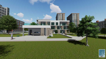 Natálie Podskalníková, VOŠ a SPŠS Praha 1 – 1. místo kategorie Projekt občanské a bytové stavby a Speciální ocenění společnosti LOXIA kategorie Projekt občanské a bytové stavby