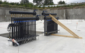 GT-Floor systém s rozdělovačem/sběračem